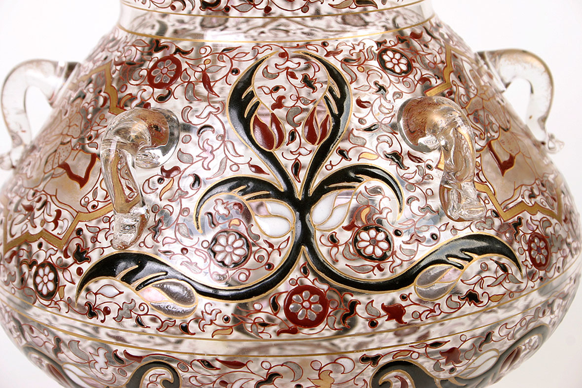 A Mosque Lamp by Galle